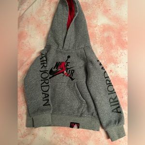 Jordan graphic hoodie. Size 2Tm